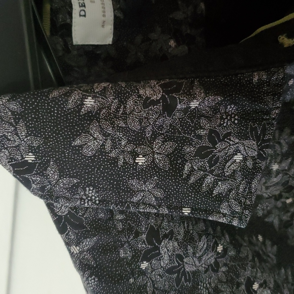 Denim & Flower floral design long sleeve shirt - Picture 5 of 8